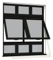 sh_Janela PVC 2 Folha Maxiar 3 Fixa Inf 3 Sup Ext